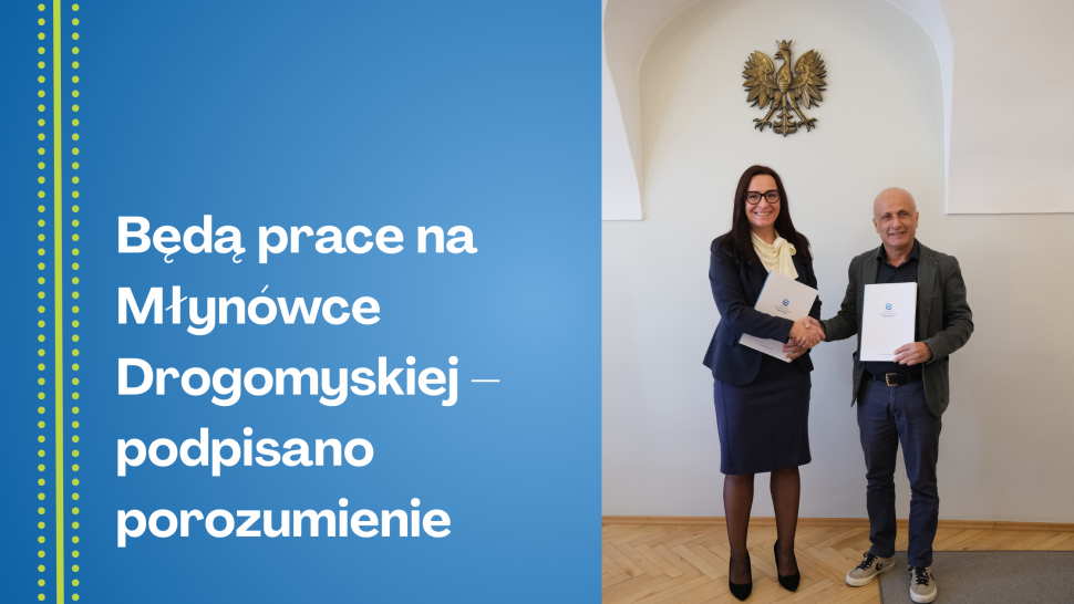 Będą prace na Młynówce Drogomyskiej – podpisano porozumienie