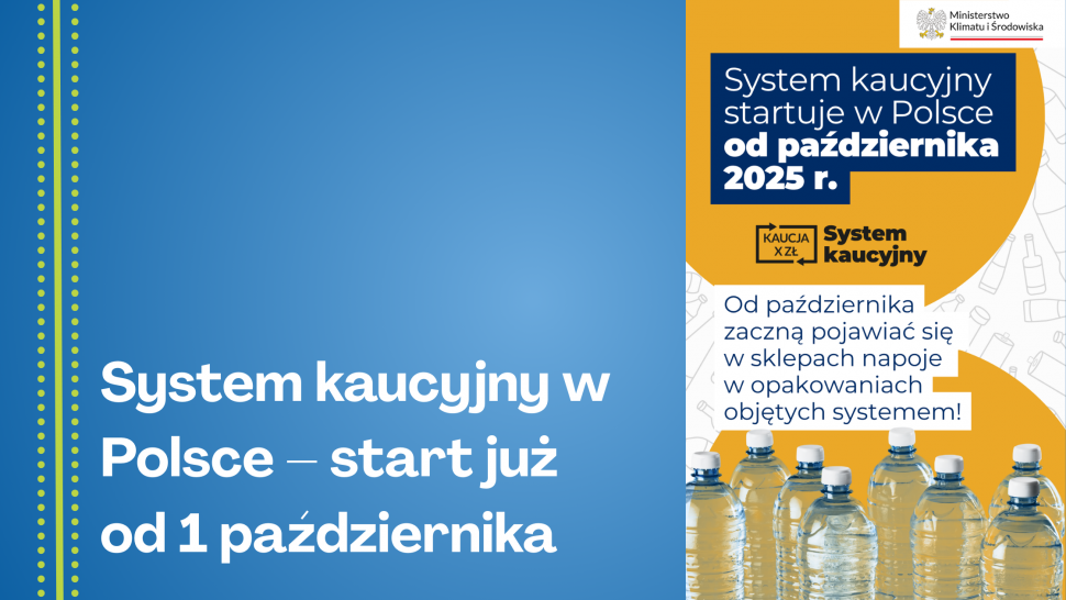 System kaucyjny w Polsce - start już od 1 października